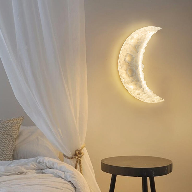 Modern Minimalist Moon LED Wall Light